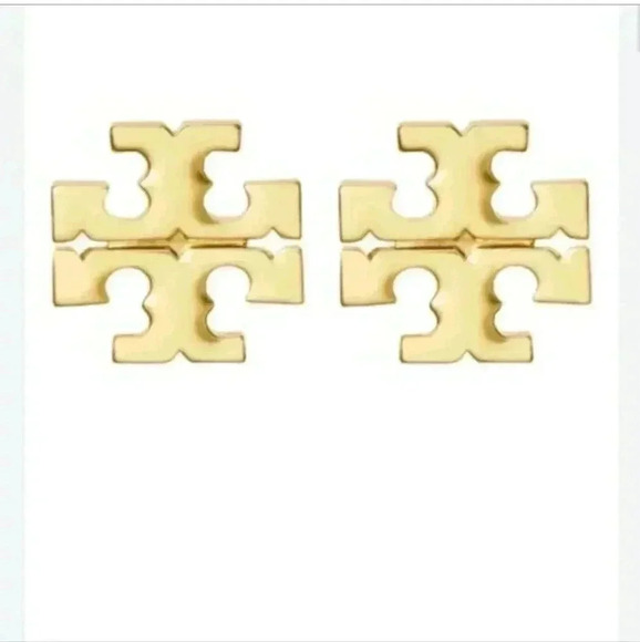 Tory burch logo earrings never used - Picture 3 of 7